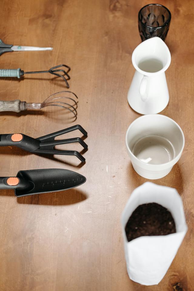 Essential tools and supplies for gardening