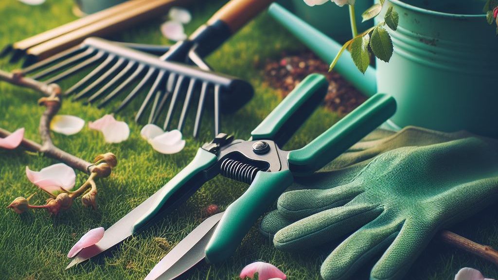 Most common gardening tools