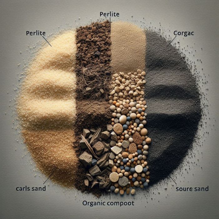 Ingredients of soil mix