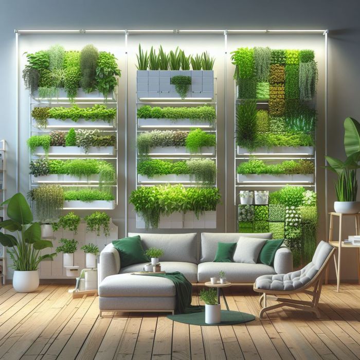 Modular grow wall greenhouse 