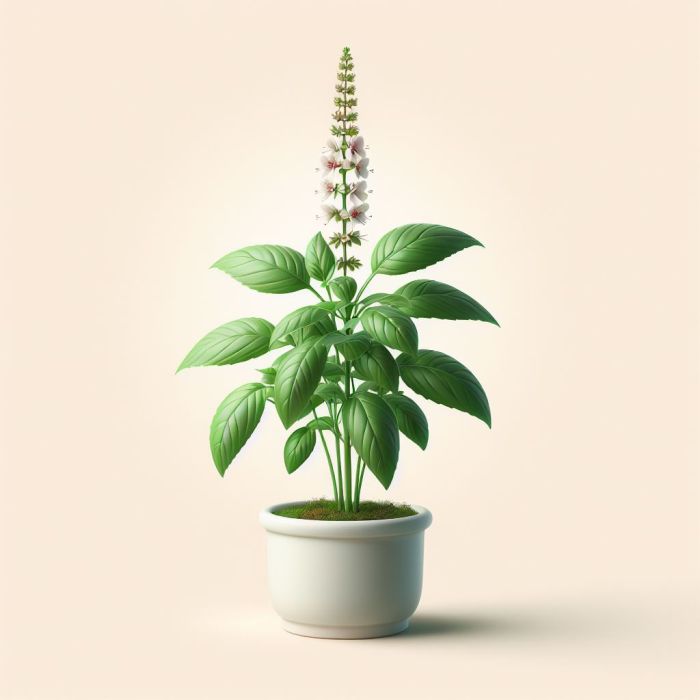 An image of basil plant