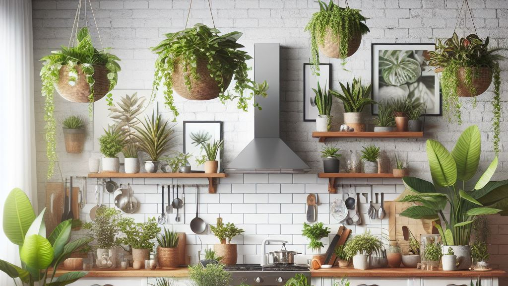 Houseplants that will thrive in the kitchen